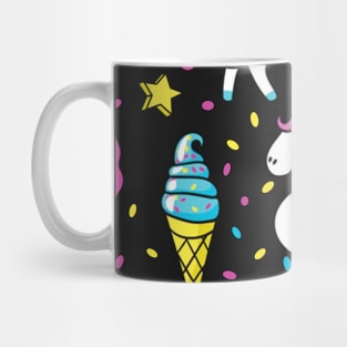 Unicorn Donut Ice cream Mug